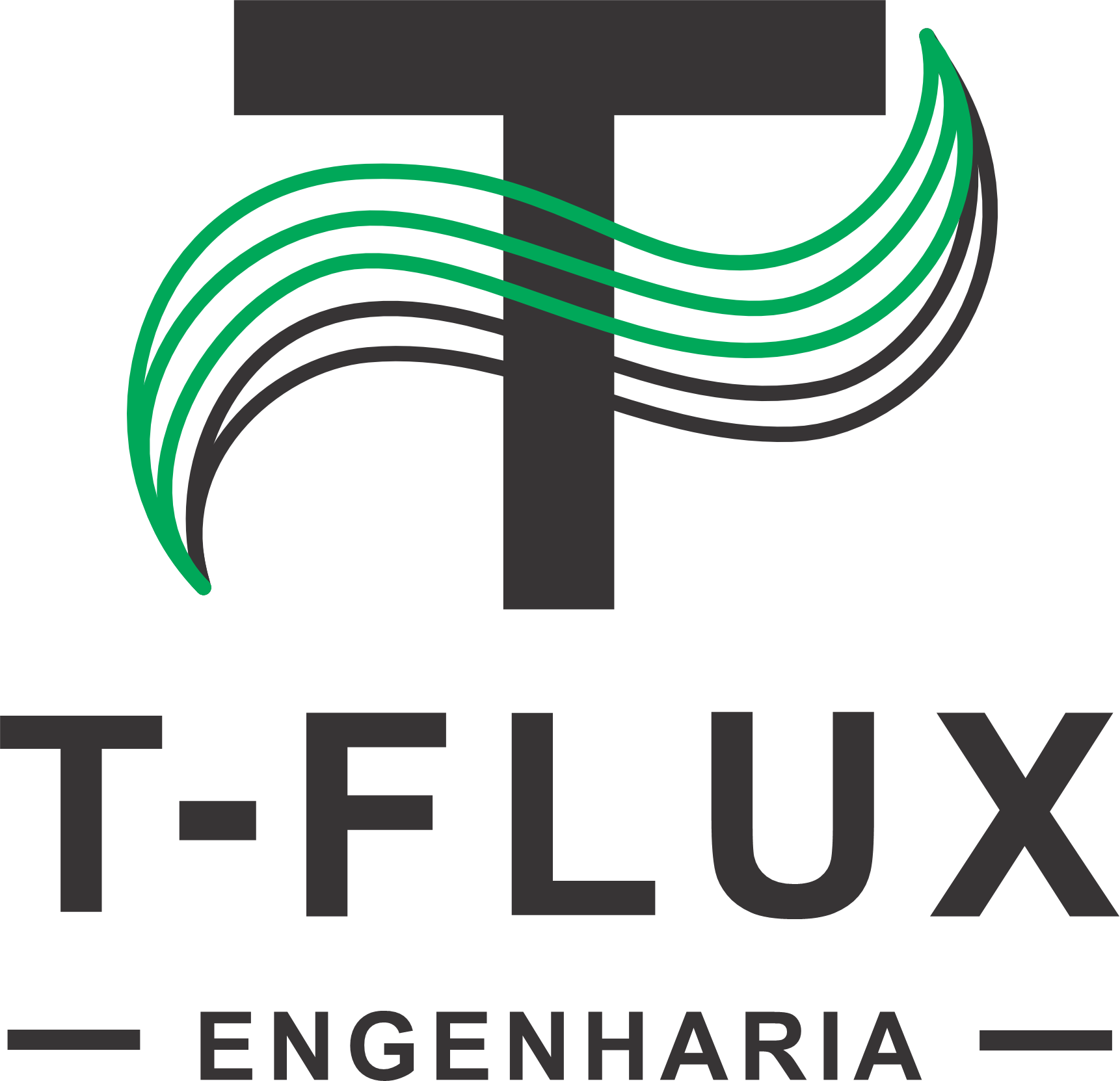 Logo T-Flux Engenharia